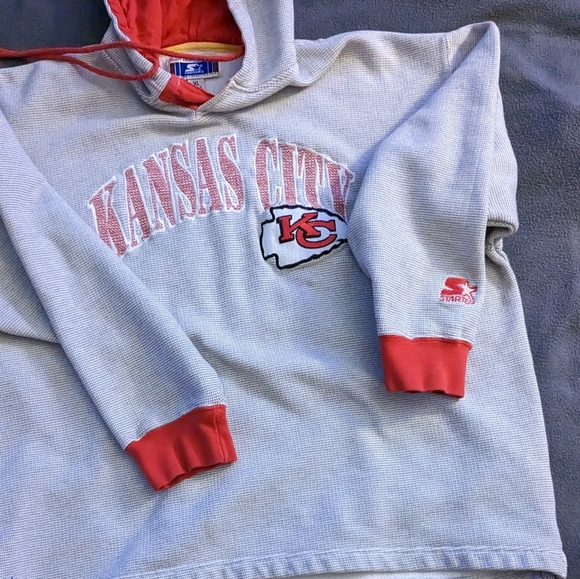 Vintage Kansas City Chief's Classic NFL Team Collection Hoodie by Starter - Picture 3 of 13